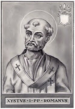 Portrait of Sixtus I