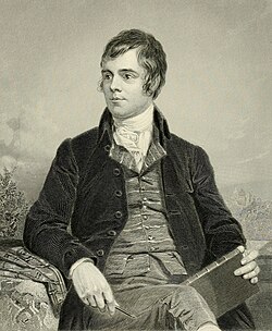 Portrait of Robert Burns