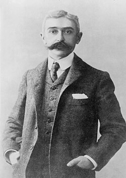 Portrait of Pierre de Coubertin