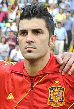 Portrait of David Villa