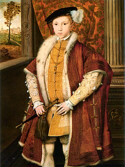 Portrait of Edward VI of England