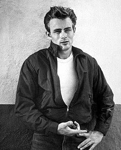 Portrait of James Dean