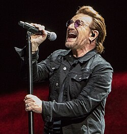 Portrait of Bono