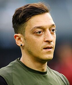 Portrait of Mesut Özil