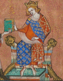 Portrait of Louis X of France