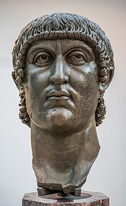 Portrait of Constantine the Great