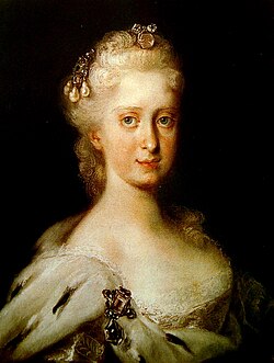 Portrait of Maria Josepha of Austria