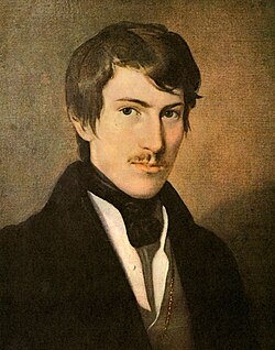 Portrait of Nikolaus Lenau