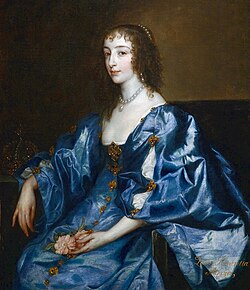 Portrait of Henrietta Maria of France