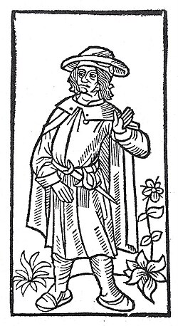 Portrait of François Villon