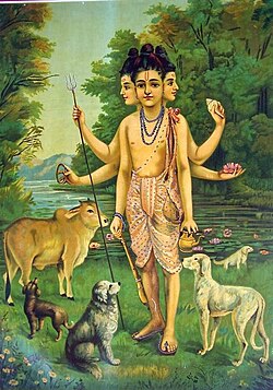 Portrait of Dattatreya
