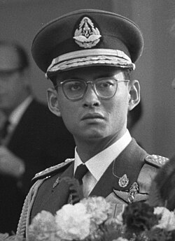 Portrait of Bhumibol Adulyadej
