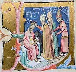 Portrait of Stephen III of Hungary