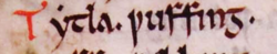 Portrait of Tytila of East Anglia