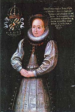 Portrait of Anna of Sweden