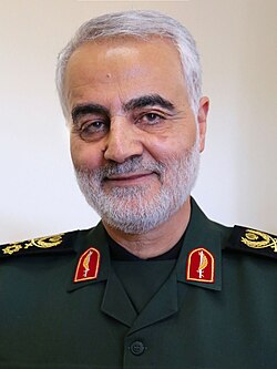 Portrait of Qasem Soleimani