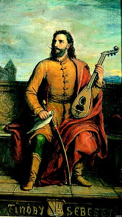 Portrait of Sebestyén Tinódi Lantos