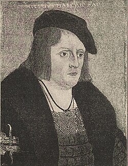 Portrait of Philip I, Margrave of Baden