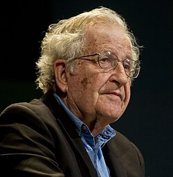 Portrait of Noam Chomsky