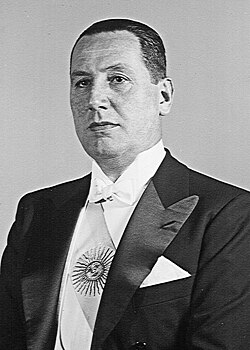 Portrait of Juan Perón