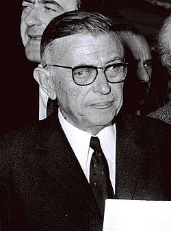 Portrait of Jean-Paul Sartre