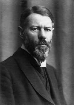 Portrait of Max Weber