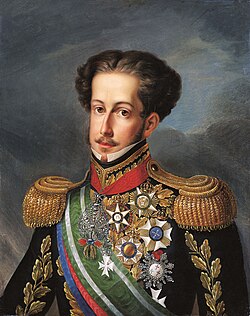 Portrait of Pedro I of Brazil