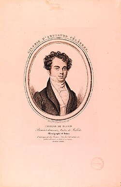 Portrait of Carlo Blasis