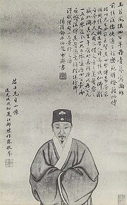 Portrait of Tang Xianzu