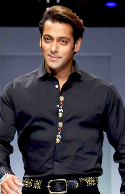 Portrait of Salman Khan