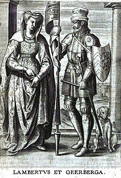 Portrait of Lambert I, Count of Louvain