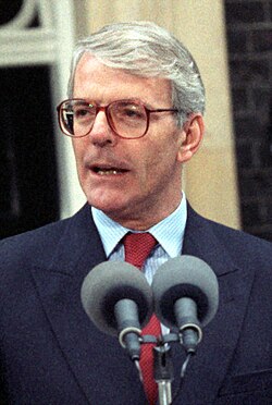 Portrait of John Major
