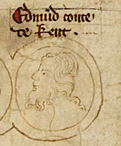 Portrait of Edmund of Woodstock, 1st Earl of Kent