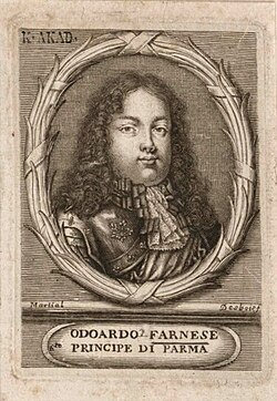 Portrait of Odoardo Farnese, Hereditary Prince of Parma