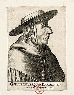 Portrait of Guillaume Briçonnet