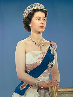 Portrait of Elizabeth II