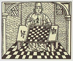 Portrait of Jacobus de Cessolis