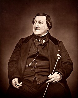 Portrait of Gioachino Rossini