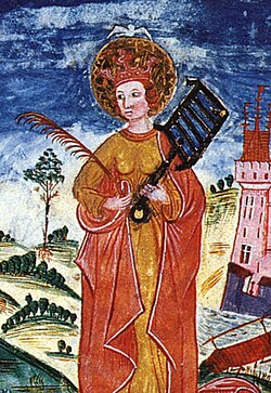 Portrait of Saint Faith