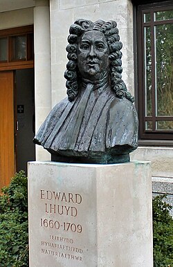 Portrait of Edward Lhuyd