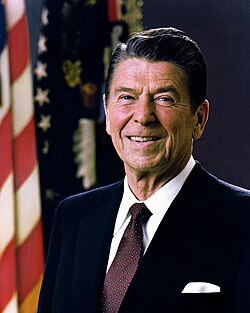 Portrait of Ronald Reagan