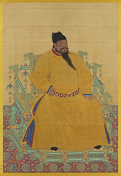 Portrait of Yongle Emperor